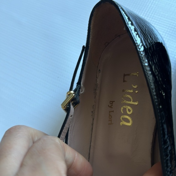 L’idea by Lori ballet Mary Jane flats in black size 39 - Picture 9 of 9